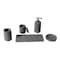 Alfi Brand 5 Piece Solid Concrete Gray Matte Bathroom Accessory Set ABCO1001 - alternate 1